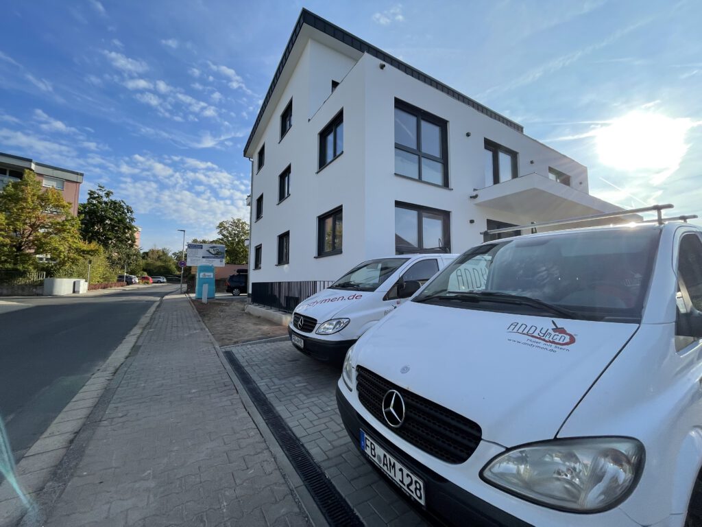 Fassadensanierung Mehrfamilienhaus Hanau — Andymen