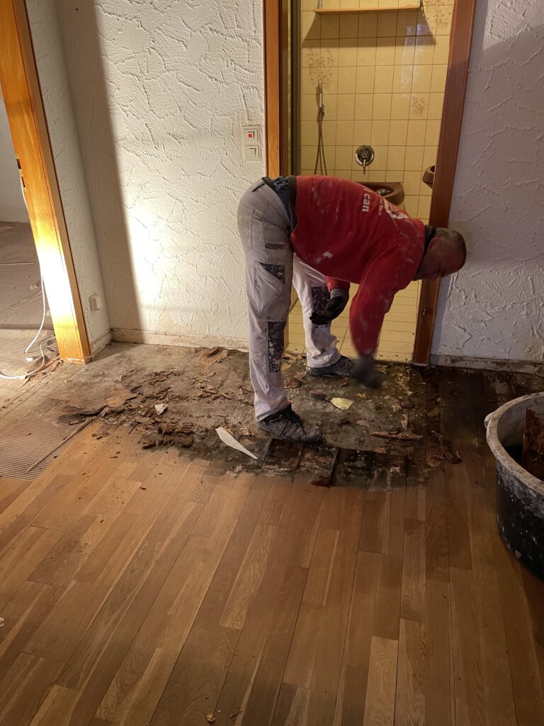 Innenanstrich Altbauwohnung Nidda — Maler mit Stern