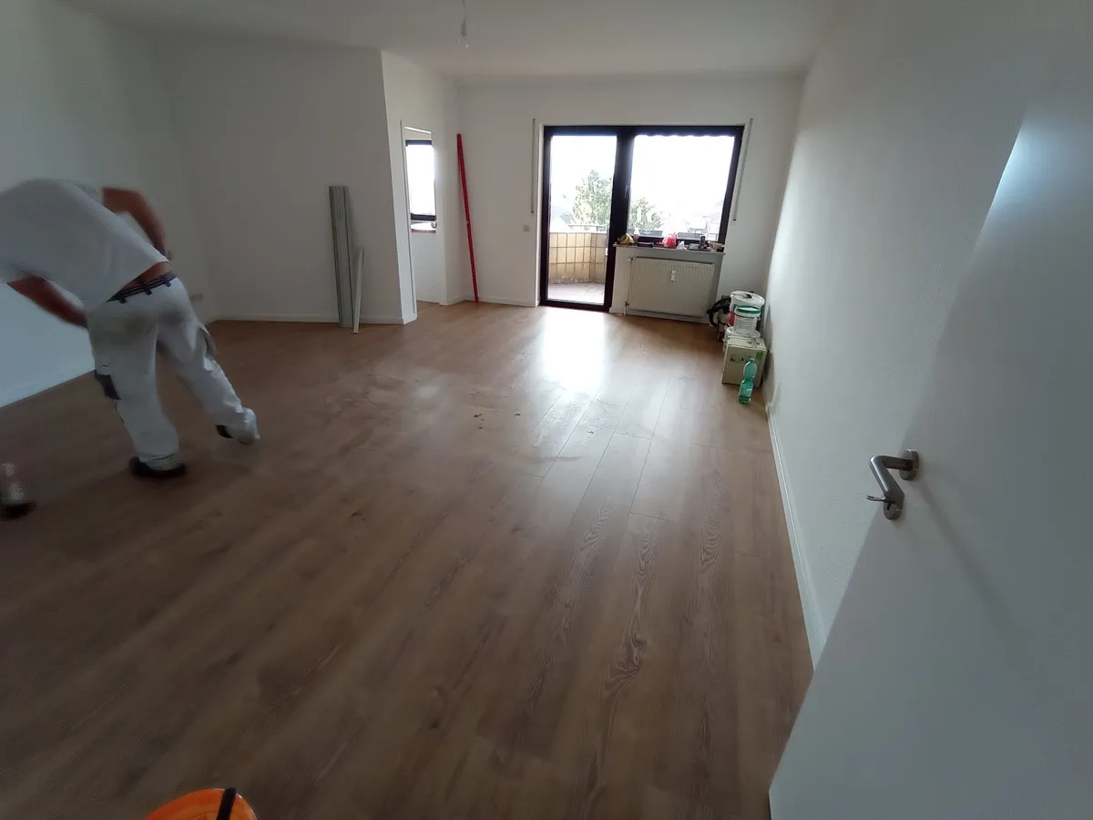 Maler bei Wohnungsübergabe kurzfristig fertiggestellt
