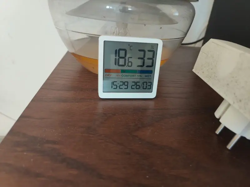 Raum vor dem Anstrich — Wände mit Steckdosen und Fensterbänken abgeklebt, Andymen Maler mit Stern